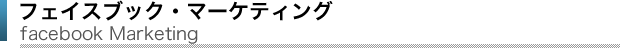 フェイスブックマーケティング支援